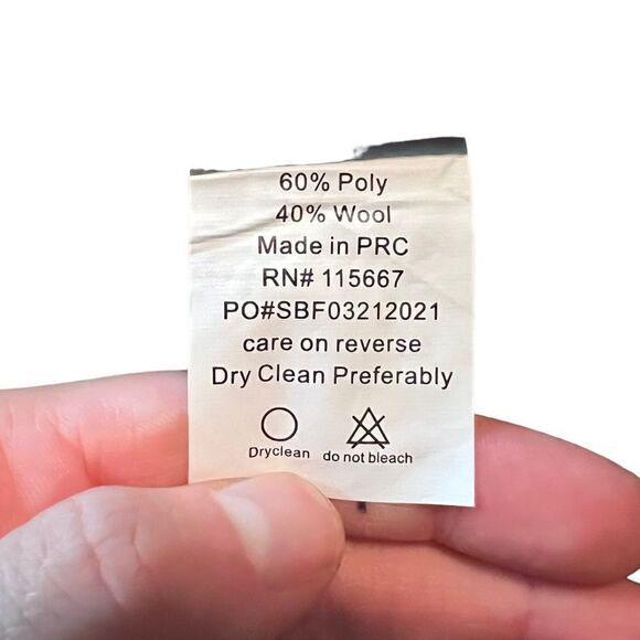 NWT! Isaac Mizrahi black wool blend boys blazer - Picture 4 of 9